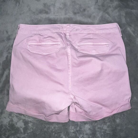 Torrid Womens Shorts Size 10 W35” Pastel Pink Essential Staple Everyday Casual - Picture 4 of 8